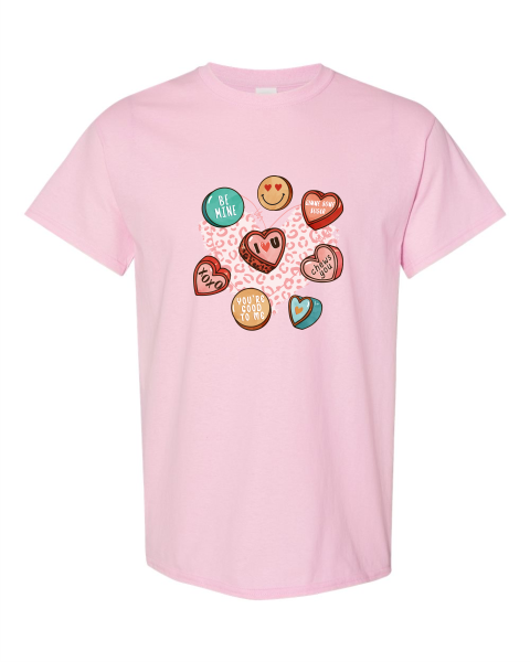 Candy Hearts 1 Tee / Sweater