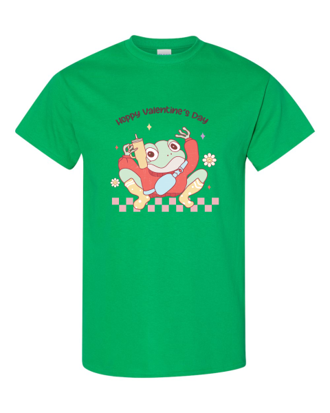 Happy V-Day Frog Tee / Sweater