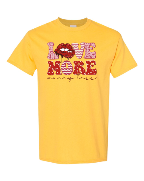 Love More Worry Less 1 Tee / Sweater